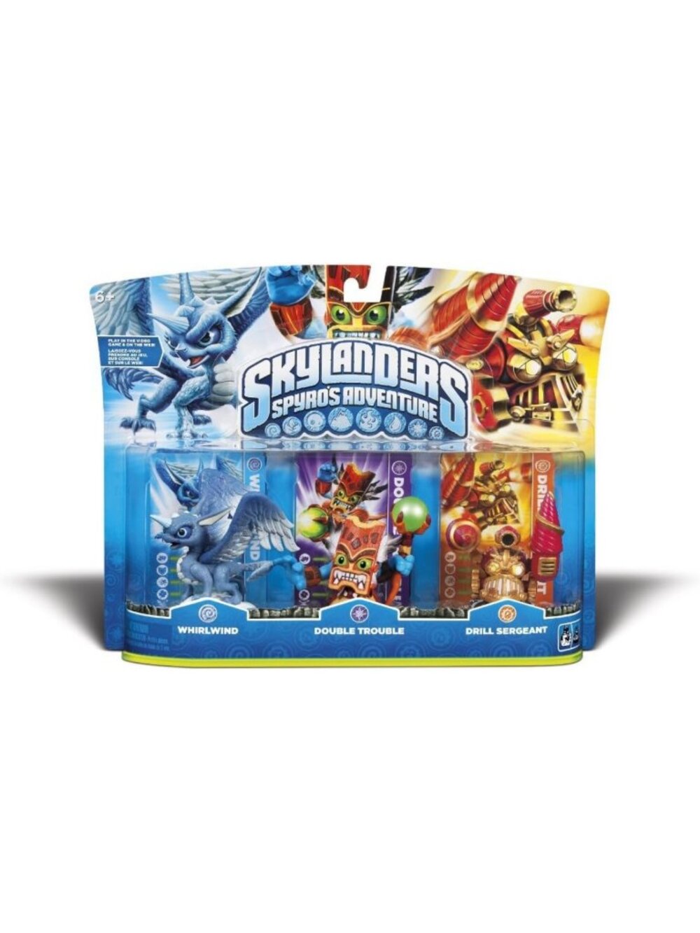 Triple Character Pack for Skylanders Adventure - Whirlwind, Double Trouble